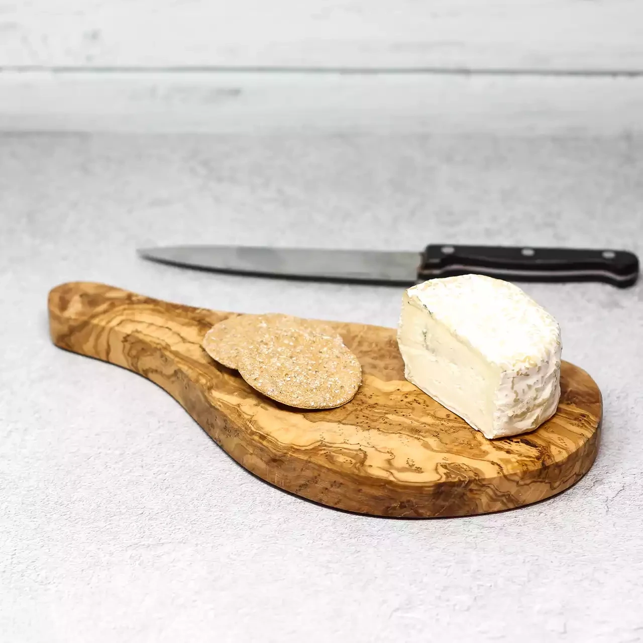 Olive Wood Mini Serving Board by Divine Deli