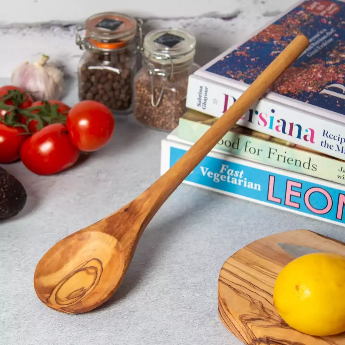Olive Wood Spoon by Divine Deli