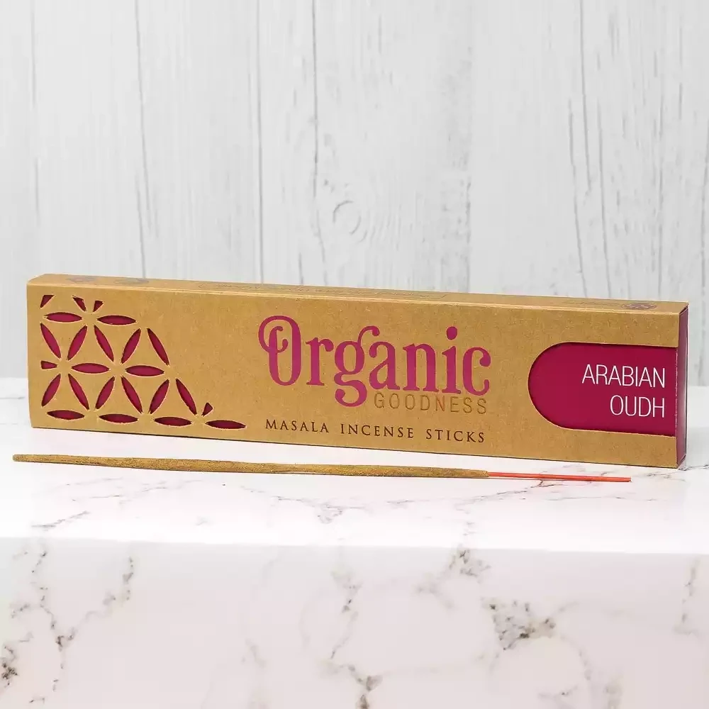 Organic Incense Stick Pack - Arabian Oudh by Song of India