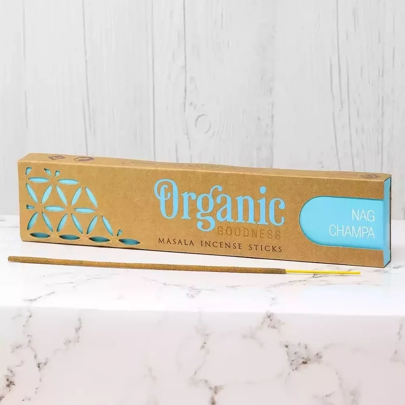 Organic Incense Stick Pack - Nag Champa by Song of India