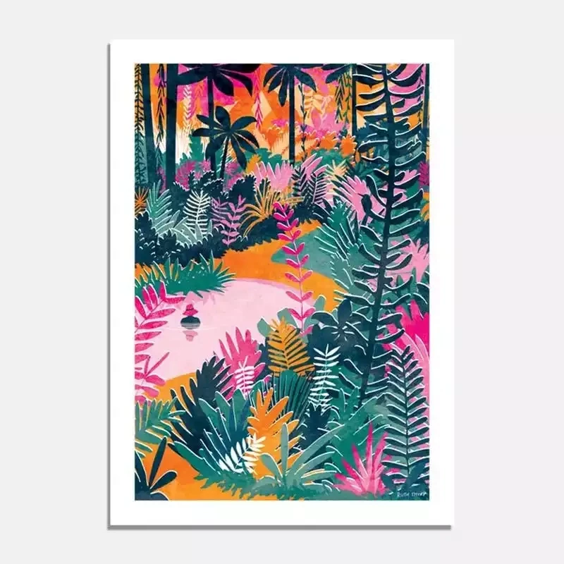 Paradise Found - Unframed - A3 Print by Ruth Thorp