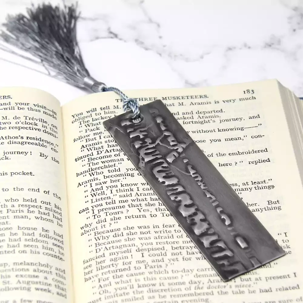 Pewter Bookmark - Silver Birch by Jim Stringer