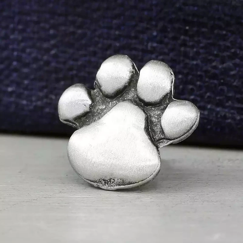Pewter Pin Brooch - Paw by Metal Planet