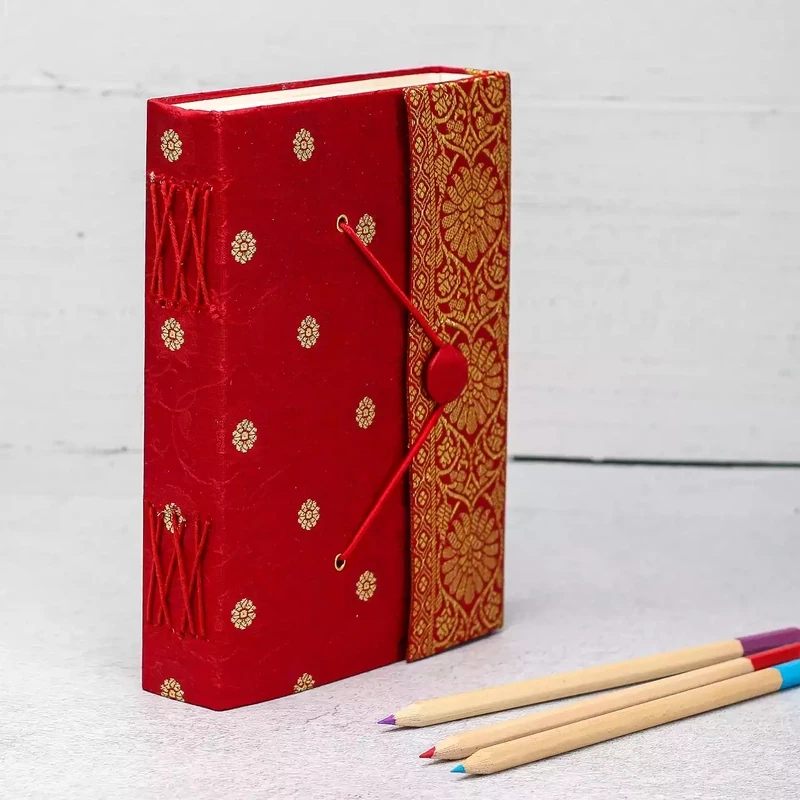 Sari Journal - Large - Maroon by Paper High