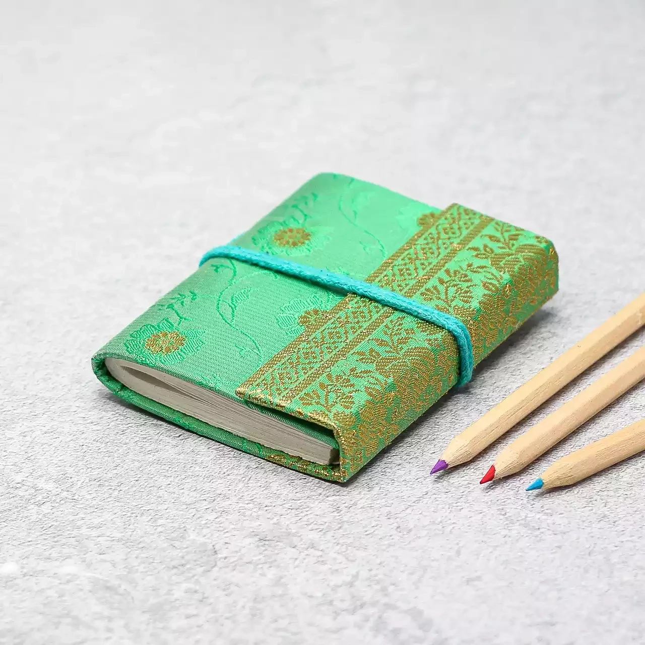 Sari Notebook - Mini - Mint by Paper High
