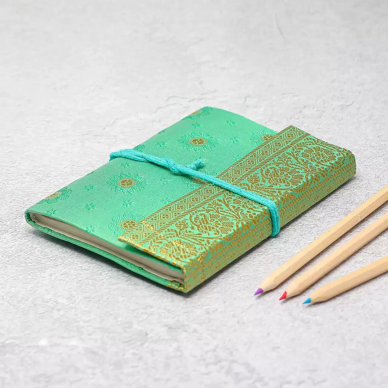 Sari Notebook - Medium - Mint by Paper High
