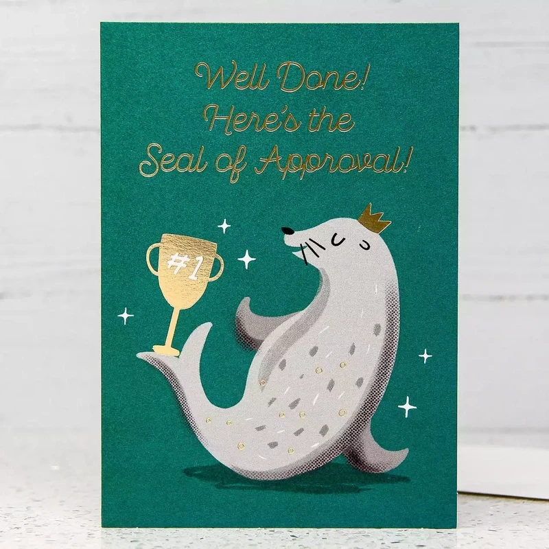 Seal of Approval Card by Stormy Knight