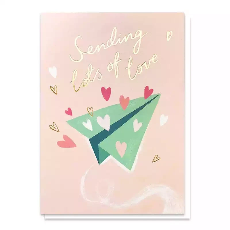 Sending Lots of Love Card by Stormy Knight