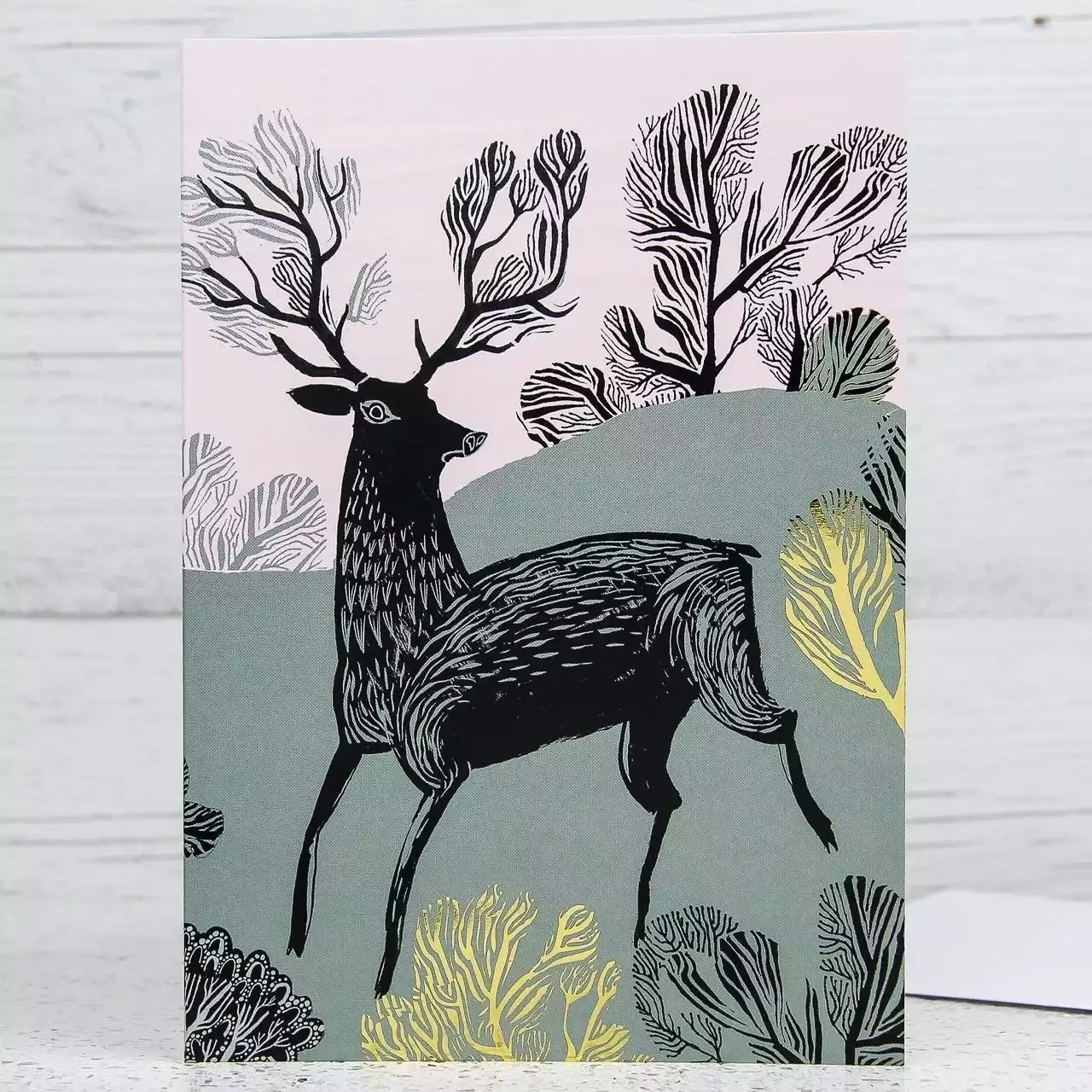 Stag Card by Lush Designs
