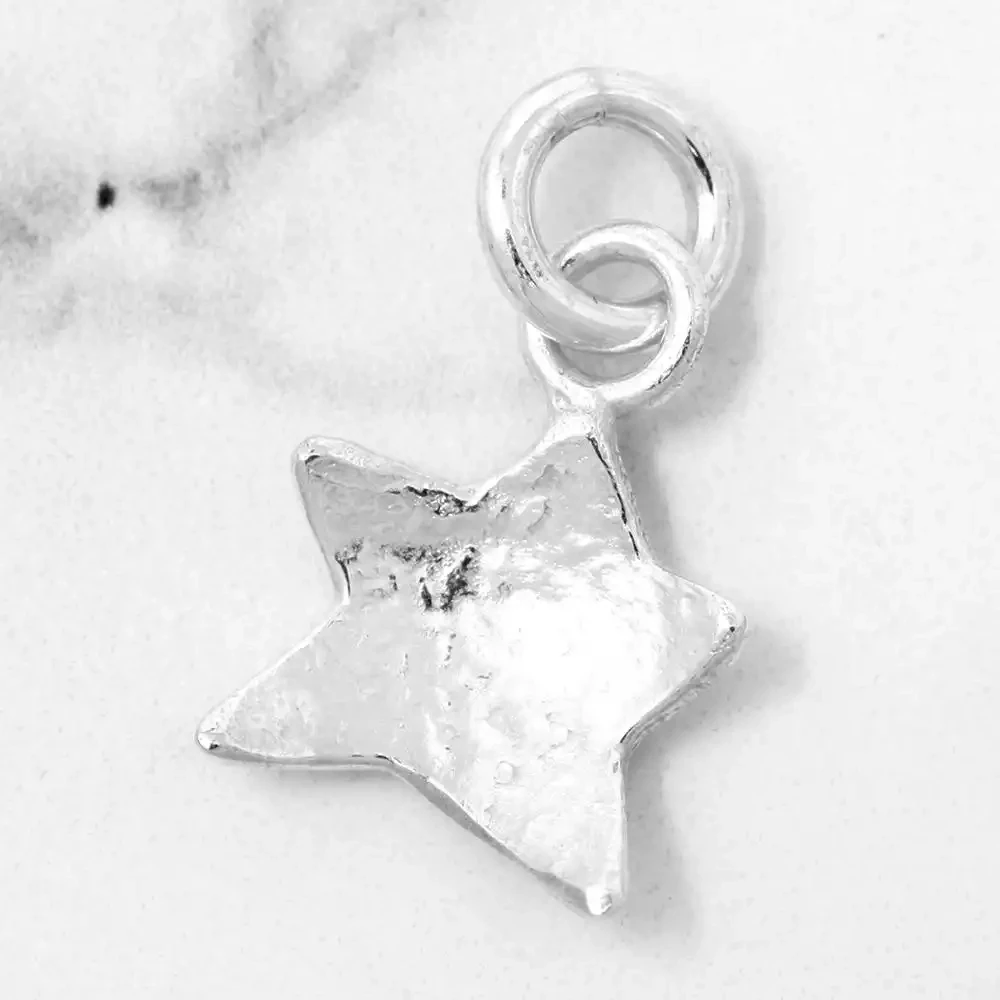 Star Silver Charm - Small by Fi Mehra