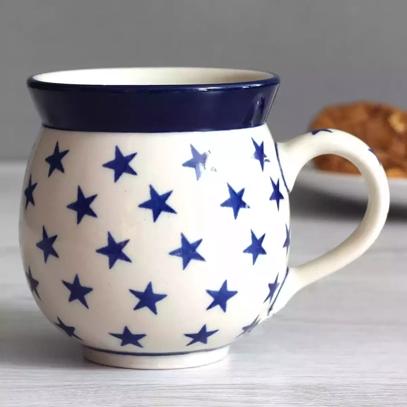 Stoneware Large Mug - Morning Star by Artyfarty Designs