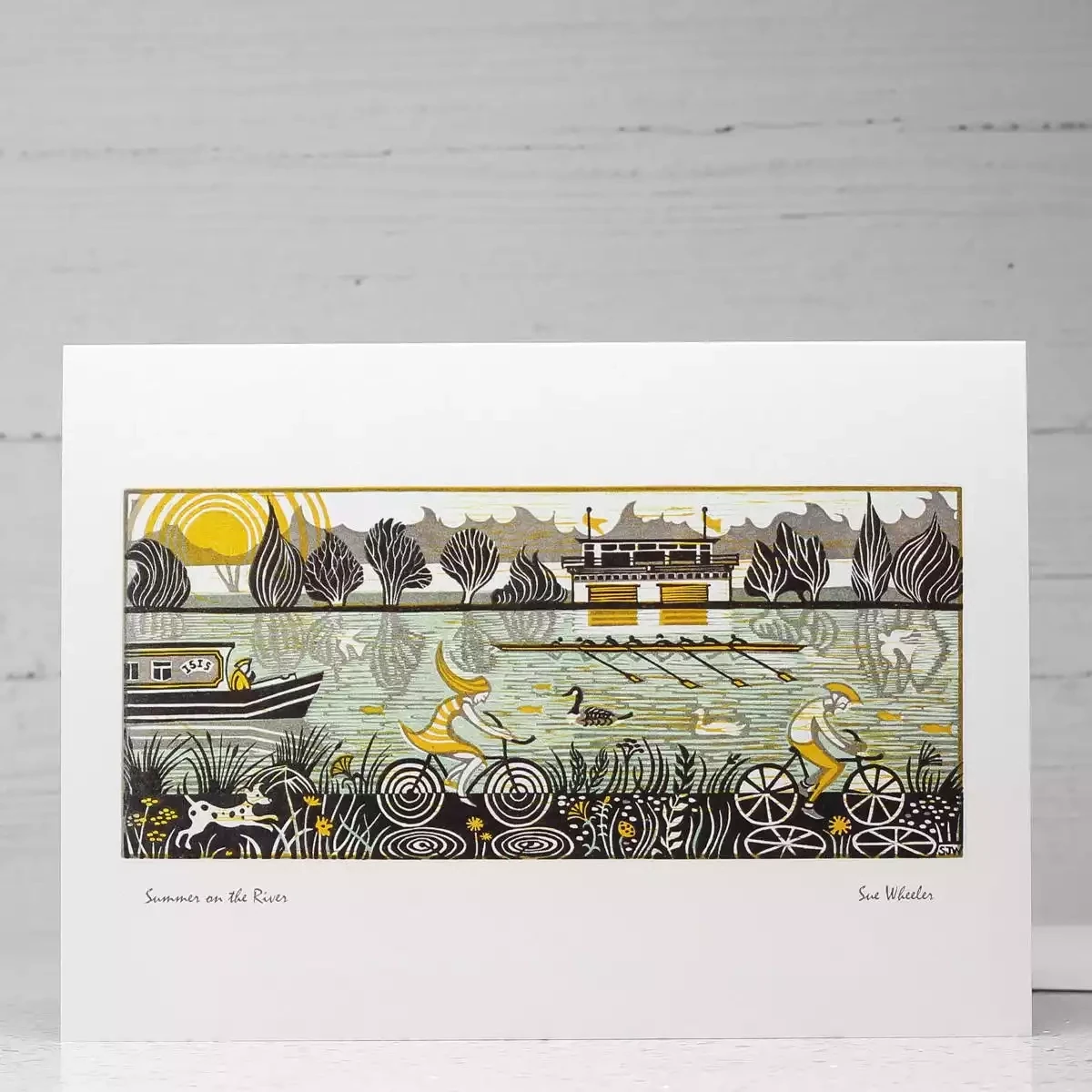 Summer on the River Card by Sue Wheeler