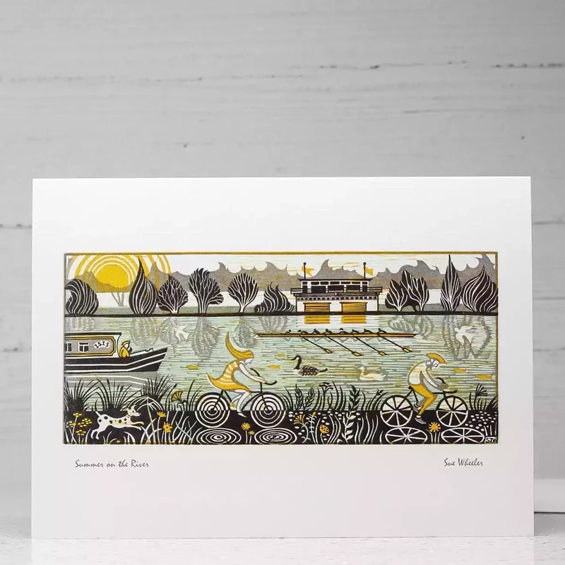 Summer on the River Card by Sue Wheeler