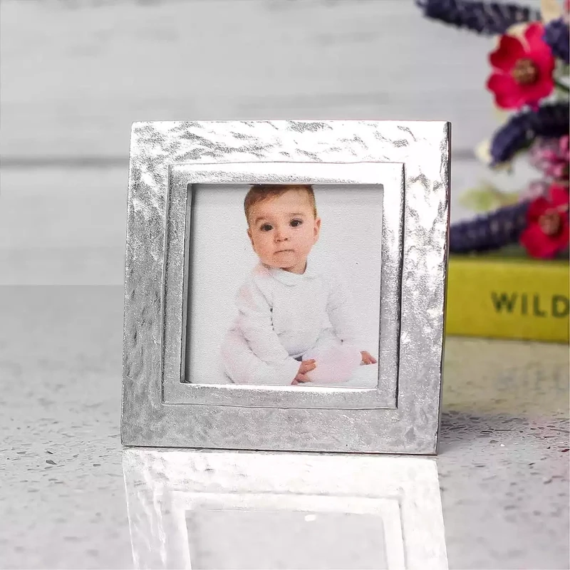 Thurlestone Pewter Mini Photo Frame - Small by Lancaster and Gibbings