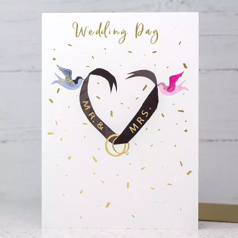 Wedding Birds Card by Sarah Curedale