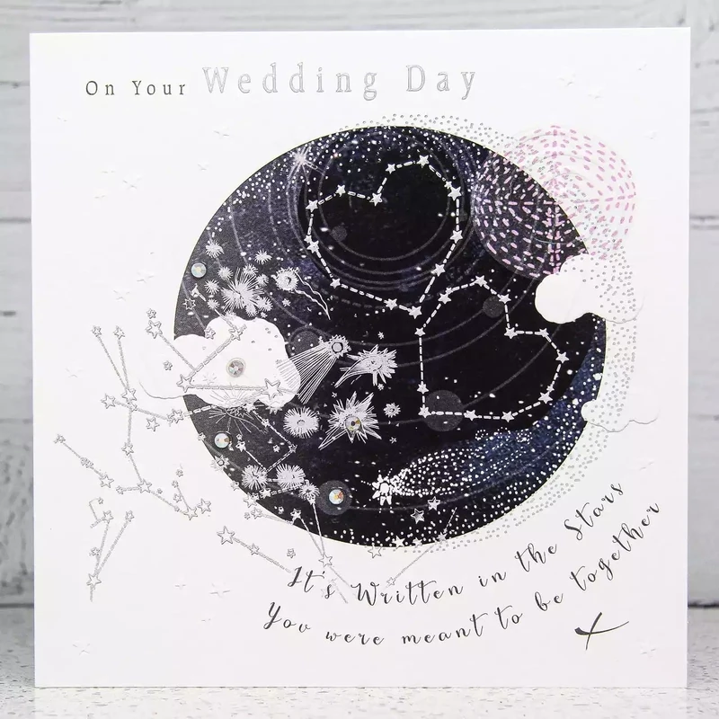 Wedding Stars Card by Sarah Curedale