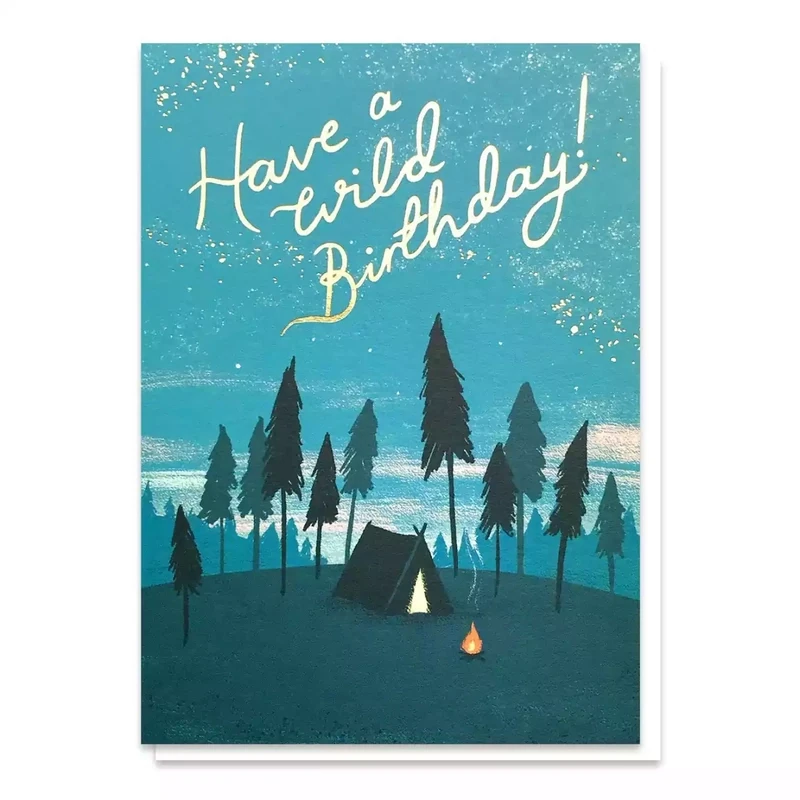 Wild Birthday Card by Stormy Knight