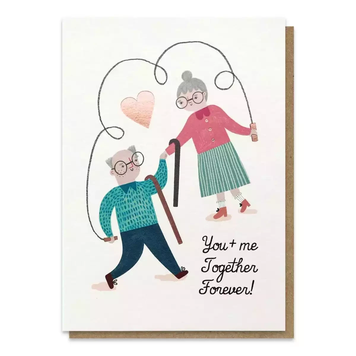 You + Me Together Forever Card by Stormy Knight