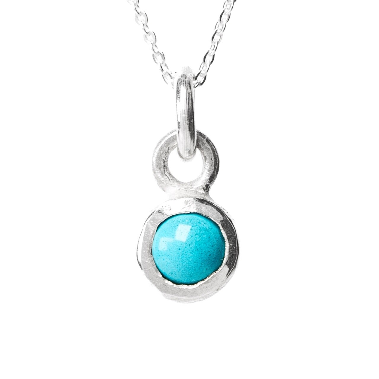 Turquoise Charm Pendant by Fi Mehra