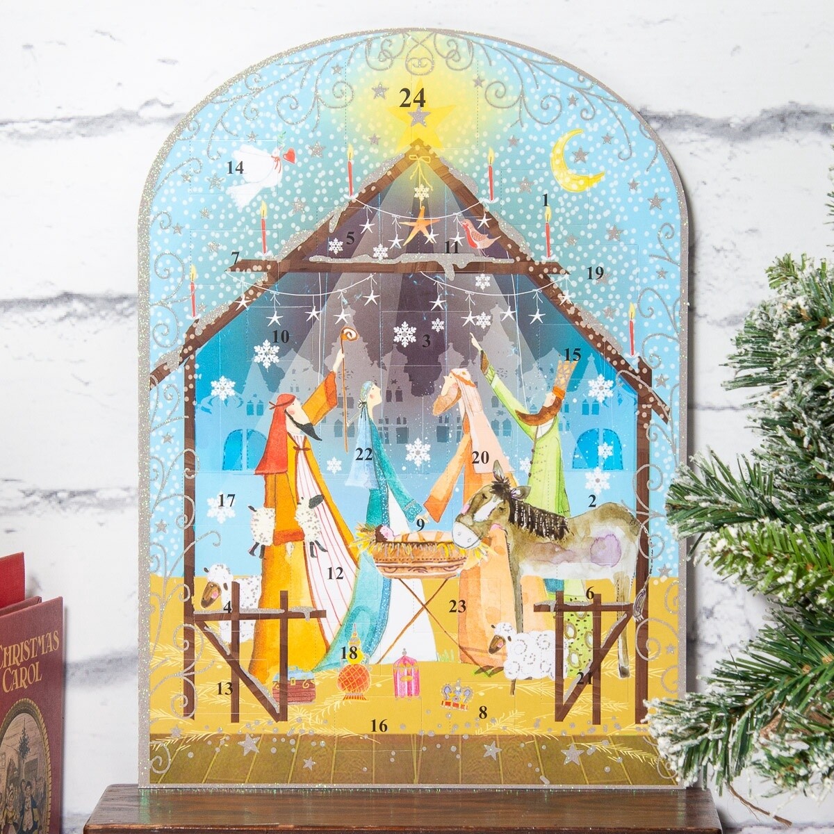 Christmas Nativity Advent Calendar by Sarah Curedale