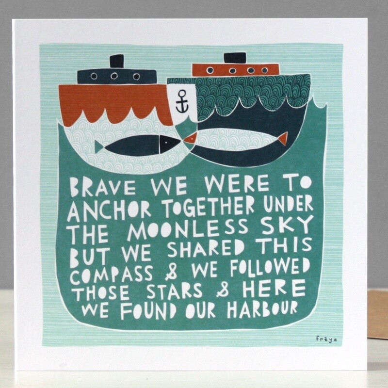 Our Harbour Card by Freya Ete
