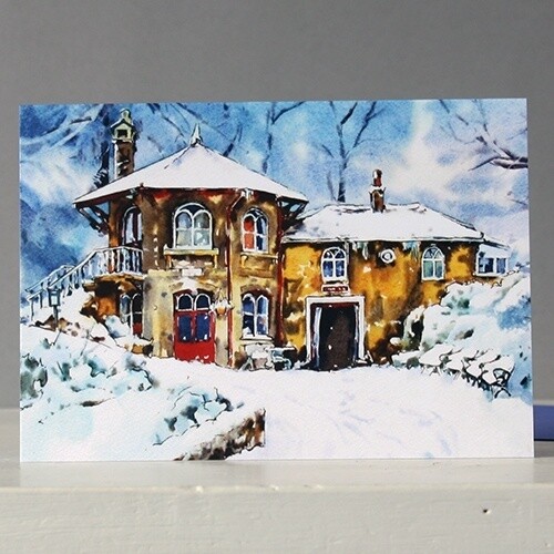 st anns well in snow card by tia lambert