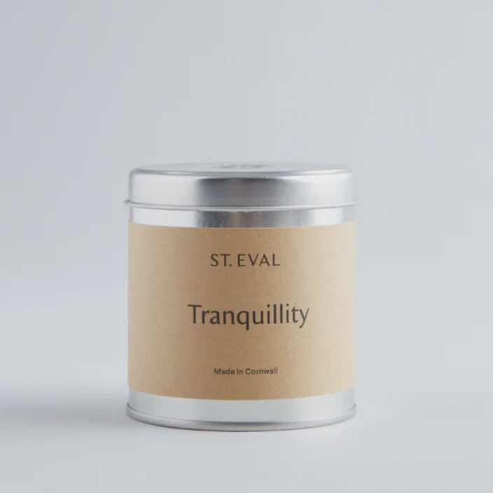 Tranquility Scented Tin Candle by St Eval