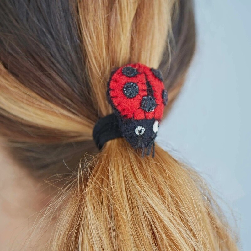 Ladybird Felt Hair Band by Paper High