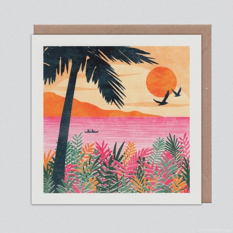 Sundown Card by Ruth Thorp