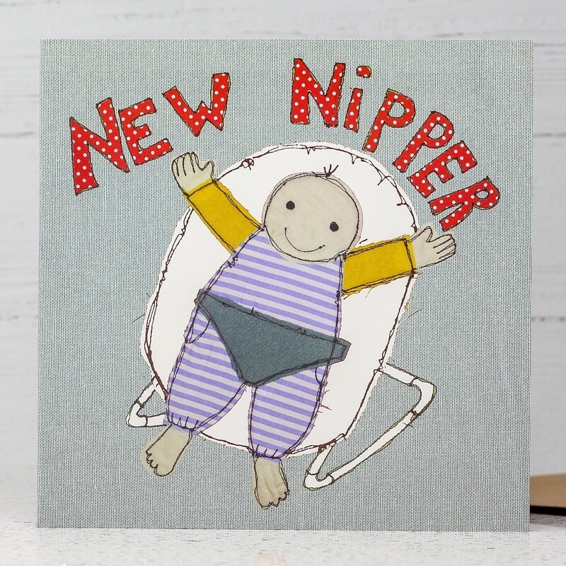 New Nipper Card by Poppy Treffry