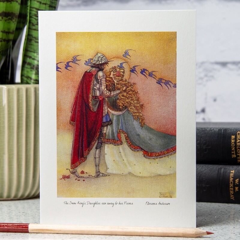 The Snow King's Daughter Card by Florence Anderson