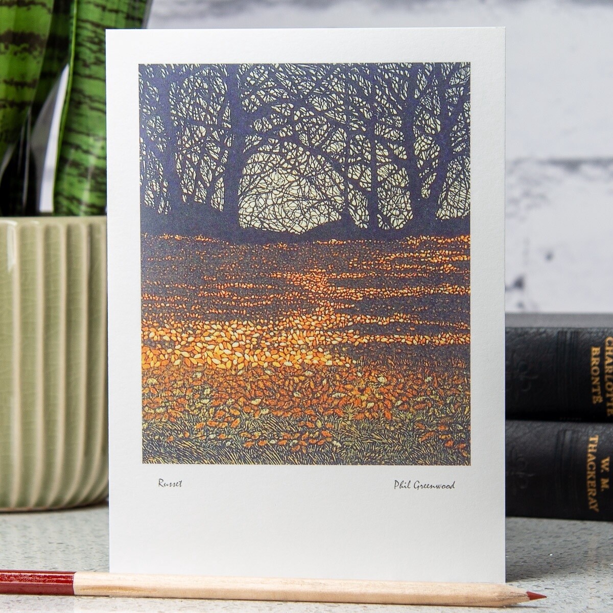 Russet Card by Phil Greenwood