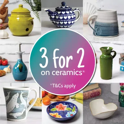 3 for 2 on Ceramics