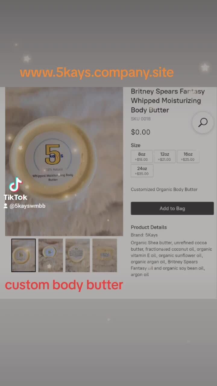 Britney Spears Midnight Fantasy Whipped Moisturizing Body Butter