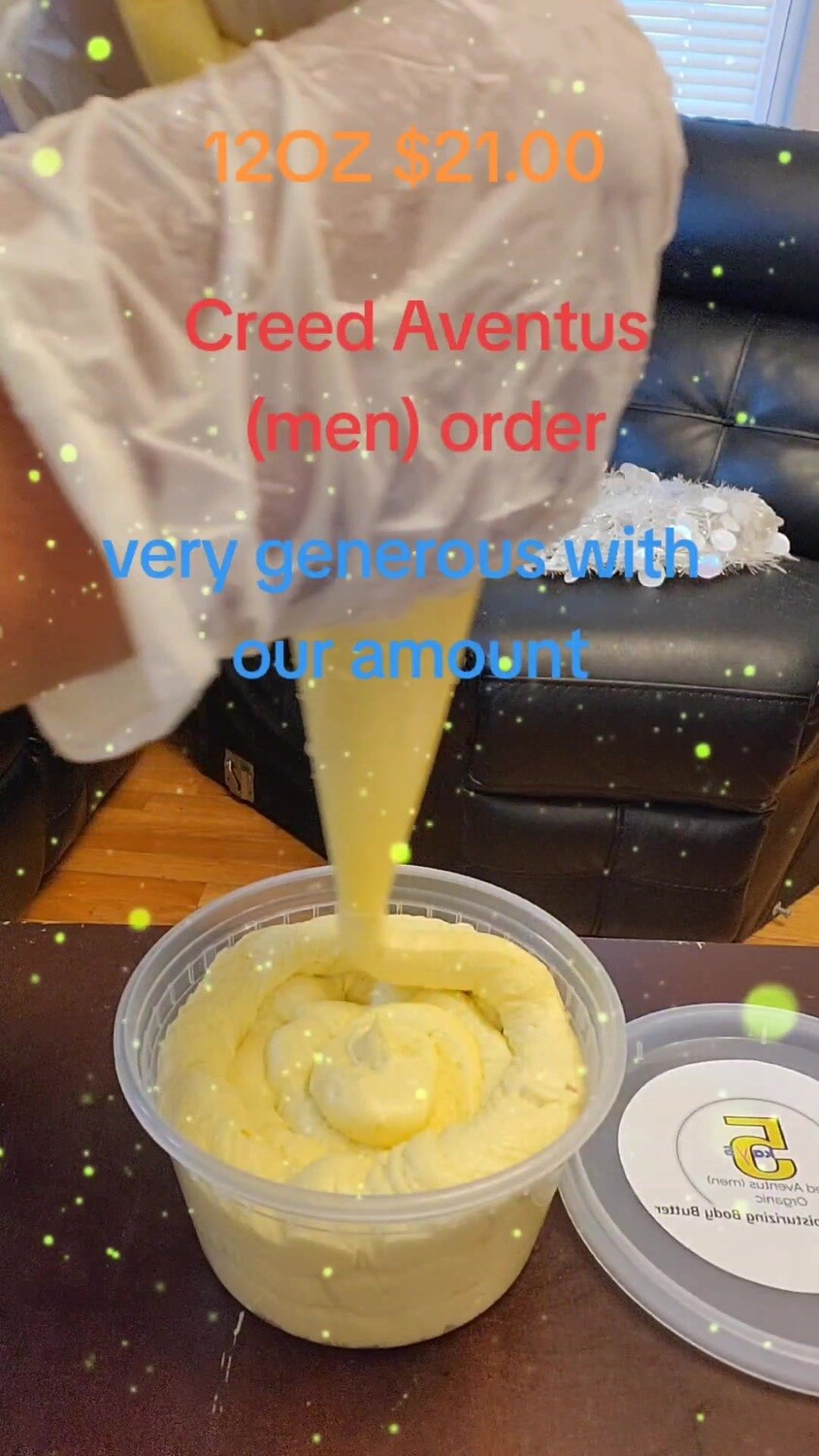 Creed Aventus (men) Whipped Moisturizing Body Butter