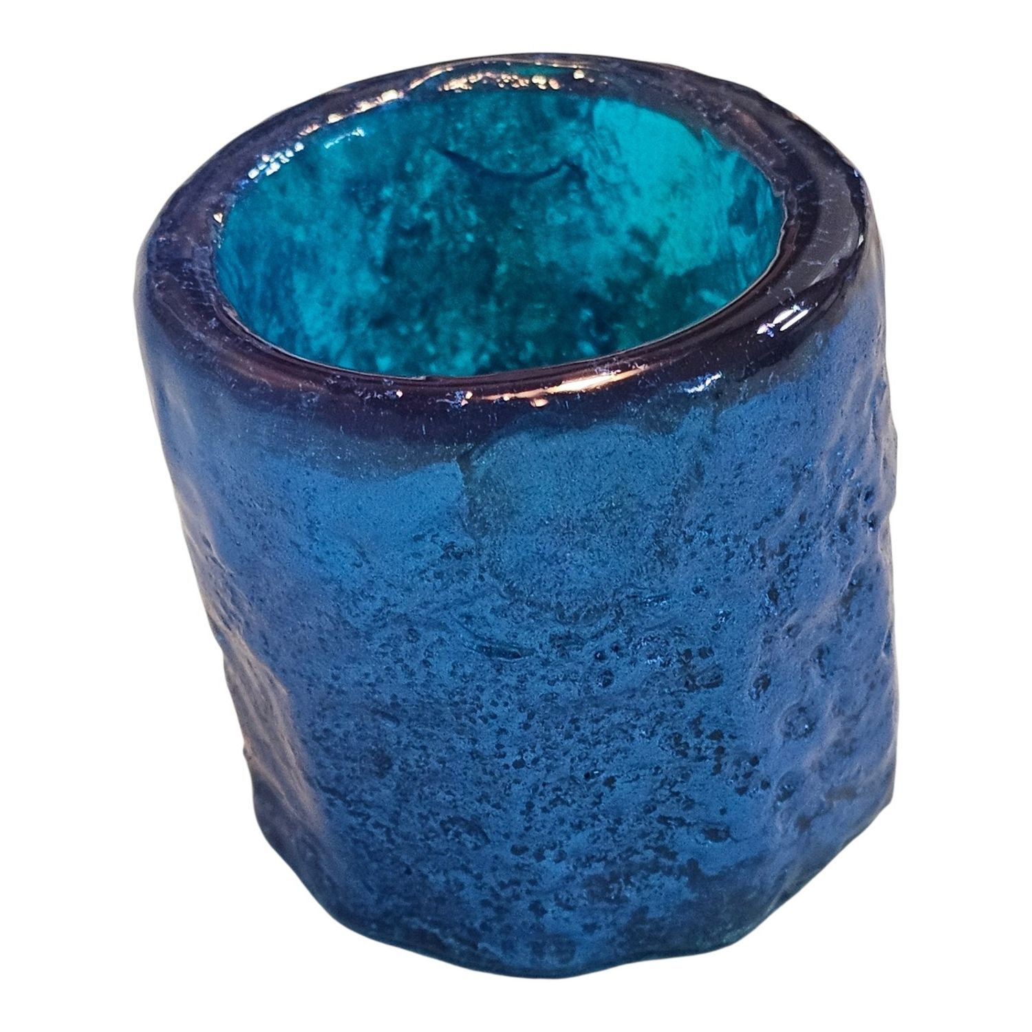 Blue Raspberry Flavor Glitter Candy Shot Glass