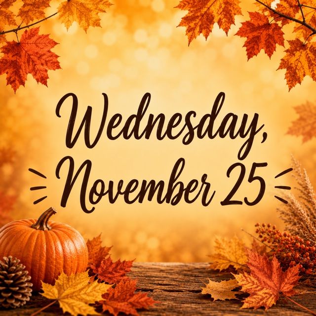 Minis Club- Wednesday, November 25, 10am-11am