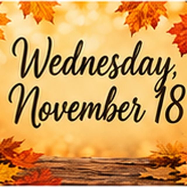 Minis Club- Wednesday, November 18, 10am-11am