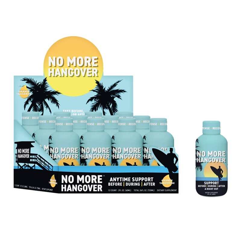 No More Hangover™ Defense & Recovery 2oz Drink (12ct Box)