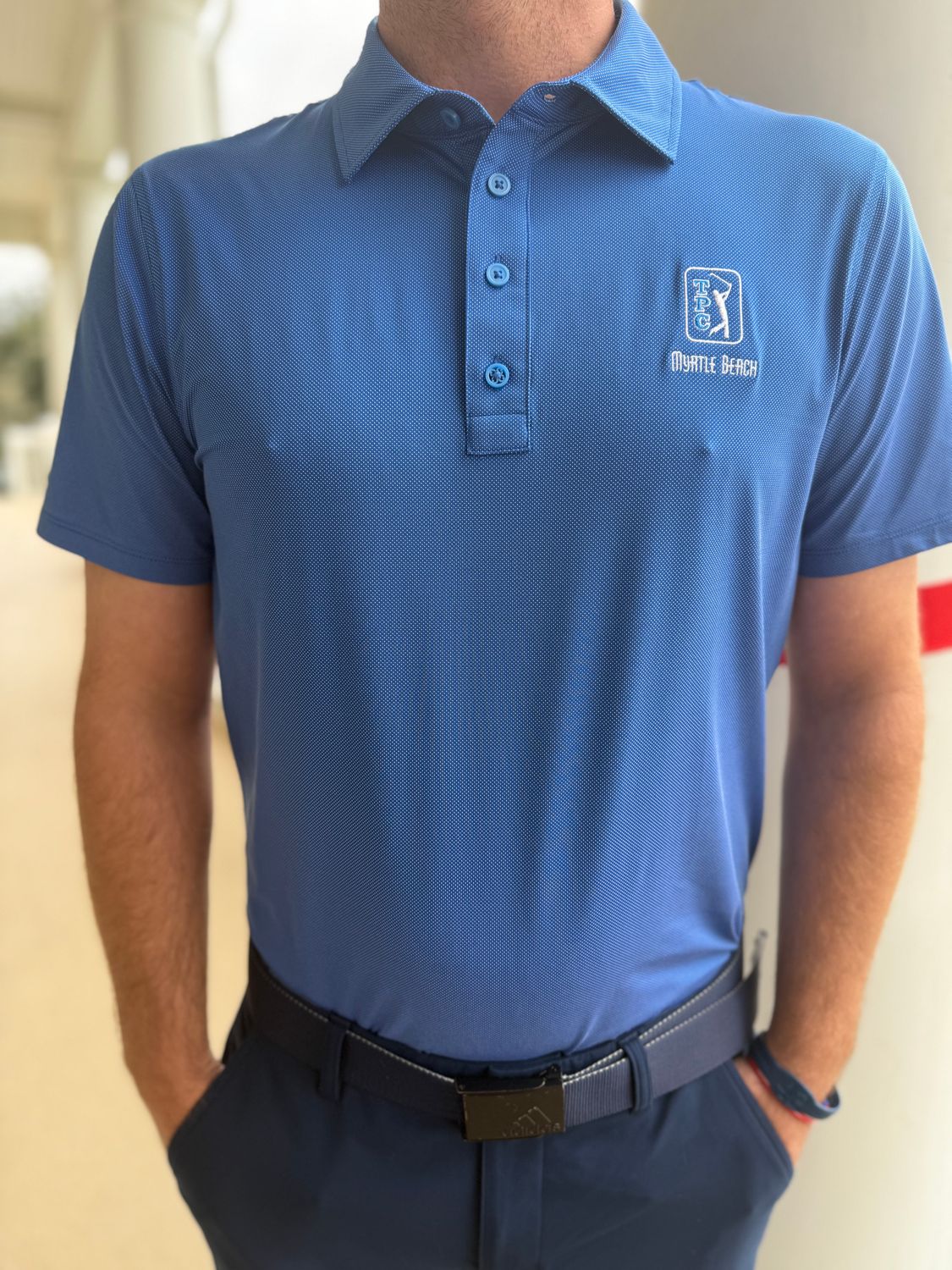 G4 M Birdseye Stitch Tech Pique Polo GMP000044, Size: MD, Color: Racer
