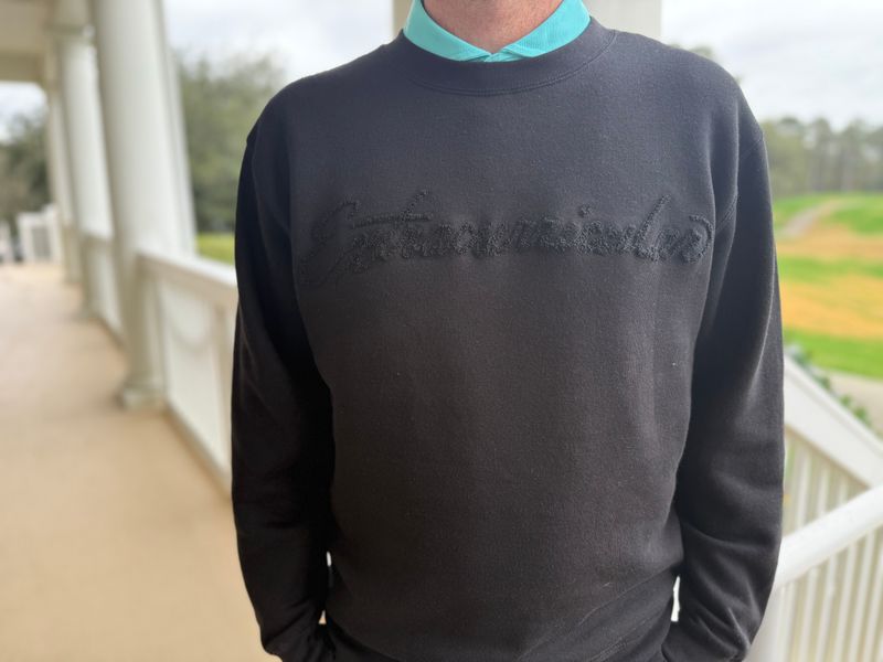 EX M Nilly Script  Crew Neck Sweatshirt 003