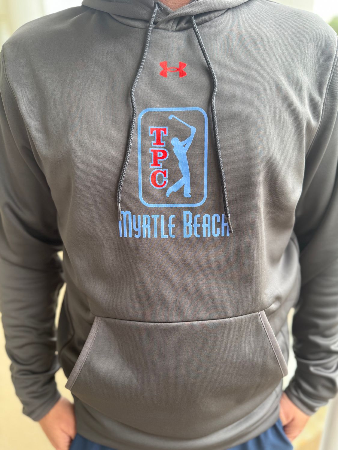 UA M  Armour Fleece Hoodie UM 1443, Size: SM, Color: Gray