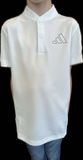 AD B Sport Collar Polo TB 1604S24, Color: IP1636 Wht, Size: XL
