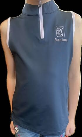 FJ G SL Polo w/Zipper Placket 30170, 30219, Size: SM, Color: Nvy