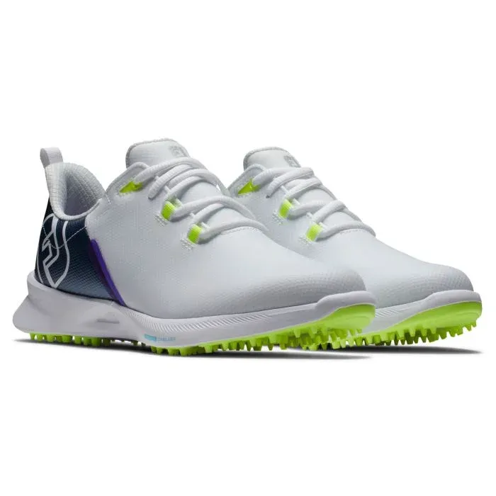 FJ L Fuel Sport Shoe, Color: 90128  White/Navy, Size: 6.5