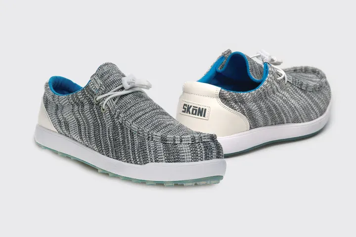 SK M Slip On Golf Shoe, Color: 009 Grey, Size: 8