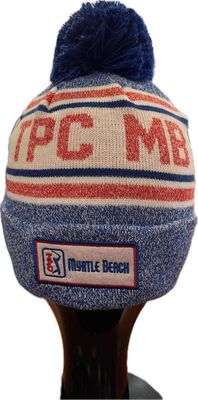 LY Tailgate Marled Knit Cuff Beanie w/Pom Pom