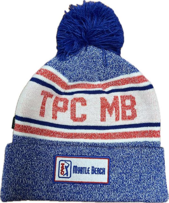 LY Tailgate Marled Knit Cuff Beanie w/Pom Pom