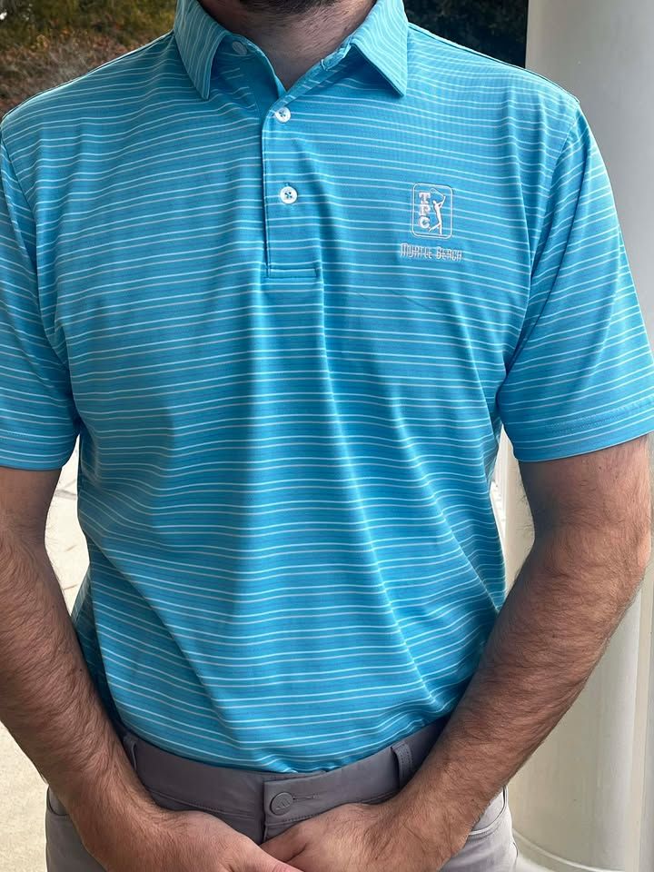 DI M Stripe Pique Polo FG2102