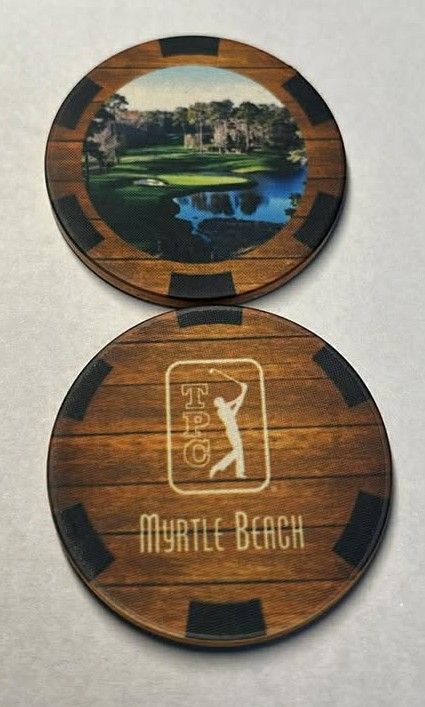 PAC Wooden Poker Chip